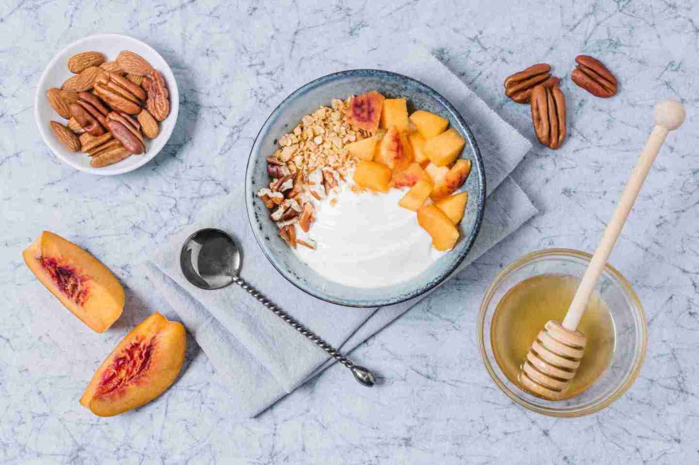 Greek Yogurt with Honey and Nuts